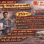 Bank of Baroda Recruitment 2026